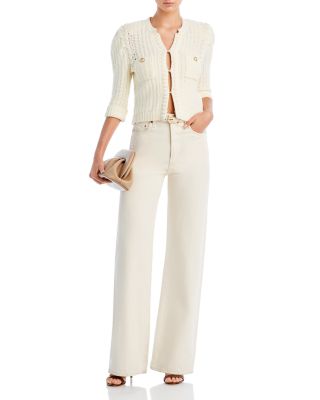 Delilah Crop Textured Cardigan