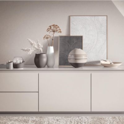 New Moon Beige Gourmet / Dinner Bowl