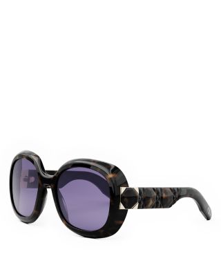DIOR Lady 95.22 R2I Round Sunglasses, 58mm | Bloomingdale's