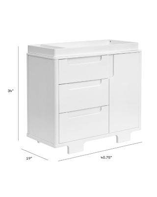 Yuzu 3 Drawer Changer Dresser