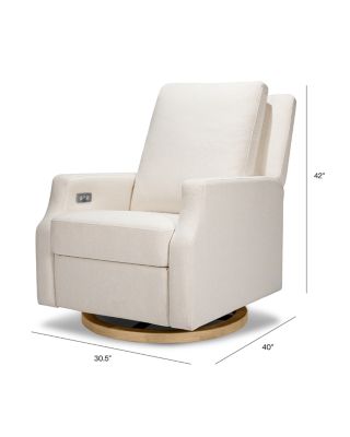 Crewe Electronic Recliner & Swivel Glider in Performance Fabric