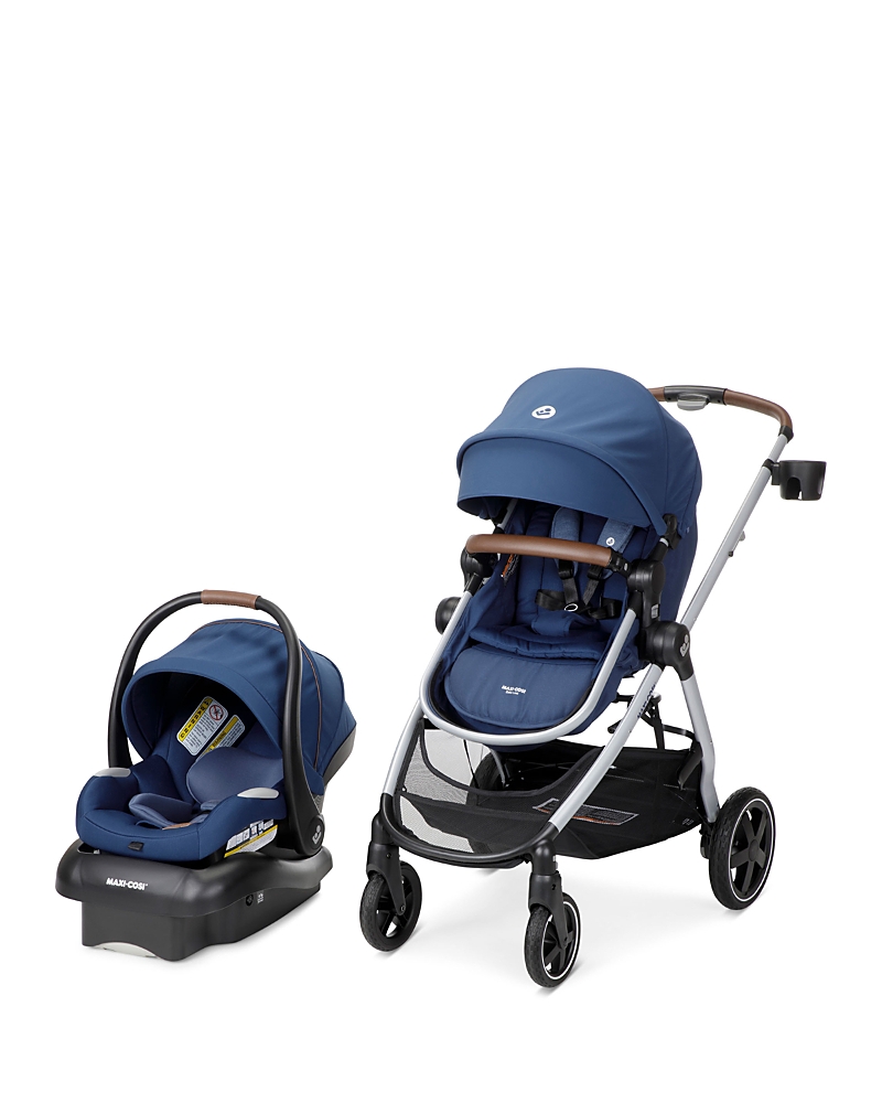 Maxi-cosi Zelia2 Luxe Travel System In Navy