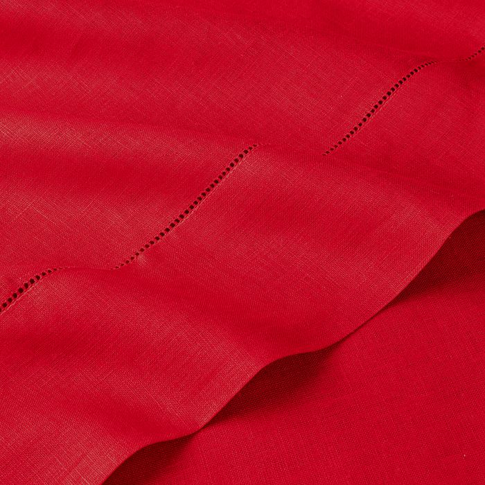 Shop Sferra Festival Tablecloth, 66 X 86 In Red