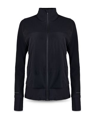 Fast Lane Peplum Running Jacket