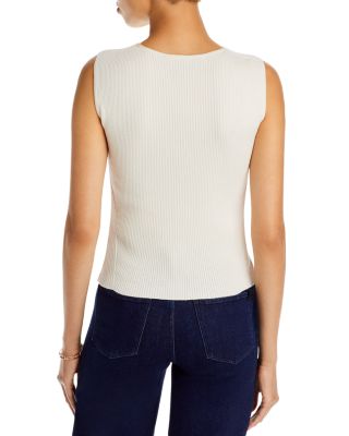 Ariana Ribbed Muscle Top