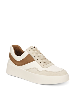 Vince Women's Warren Court Lace Up Sneakers In Dark Amber
