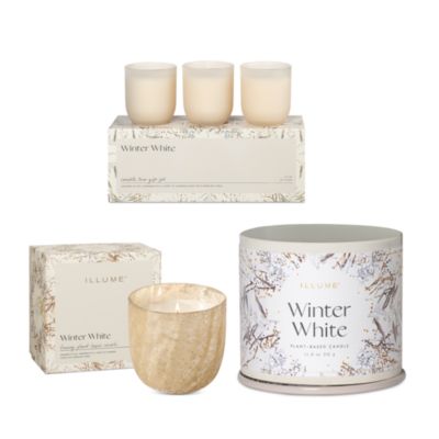 Winter White Candle Collection