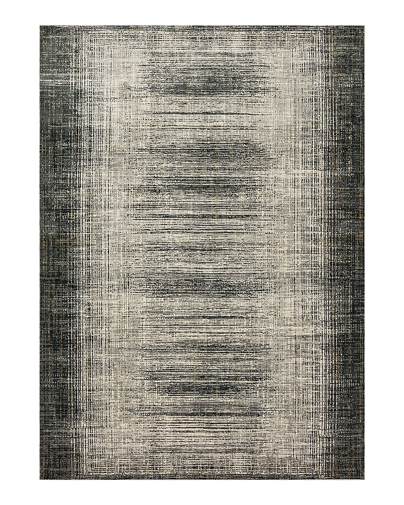 Karastan Tryst Turin Area Rug, 5' X 8' In Black