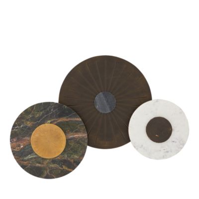 Rhodes Wall Plaques, Set of 3