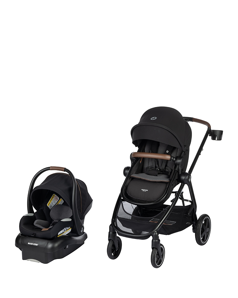 Maxi-cosi Zelia2 Luxe 5 In 1 Modular Travel System In New Hope Black