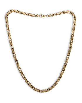 CHARMED BY LELE MIXED CHAIN COLLAR NECKLACE