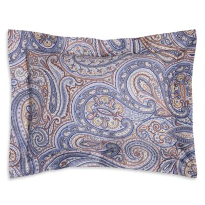 Schlossberg - Perinn Bleu Flanged Boudoir Pillow Sham