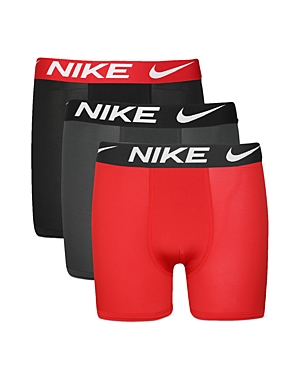Nike Boys' 3 Pack Logo Boxer Briefs - Little Kid, Big Kid