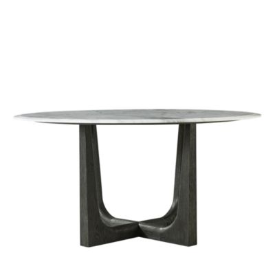 Repose Marble Round Dining Table