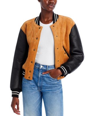BLANKNYC - Faux Fur Trim Bomber Jacket