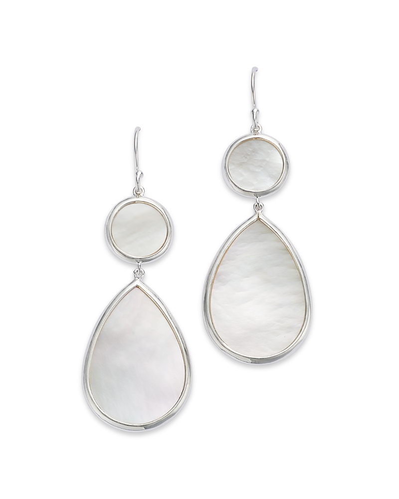 Ippolita Women's Polished Rock Candy Sterling Silver & Mother-of-pearl Drop Earrings In Silver