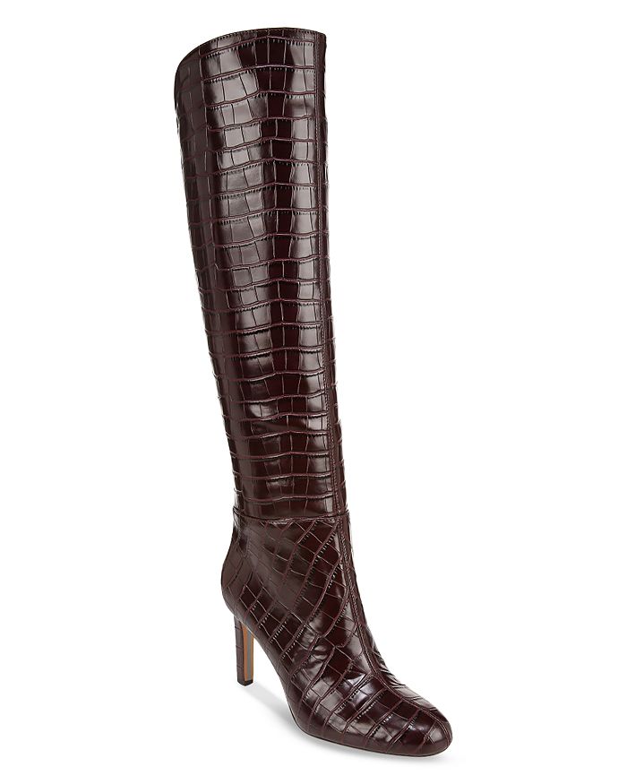 Sam Edelman Women's Shauna Almond Toe High Heel Tall Boots | Bloomingdale's