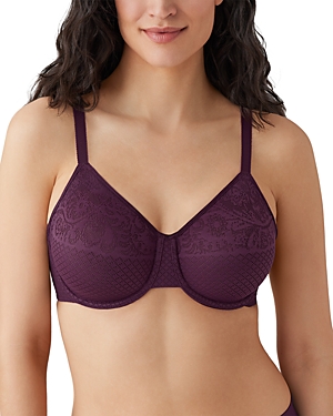 Wacoal Visual Effects Unlined Underwire Minimizer Bra In Italian Pl
