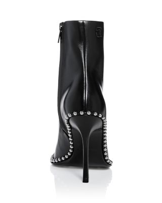Alexander Wang Women's Nova 105 Studded Ankle Boots