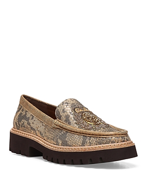 Donald Pliner Hope Loafer In Brown