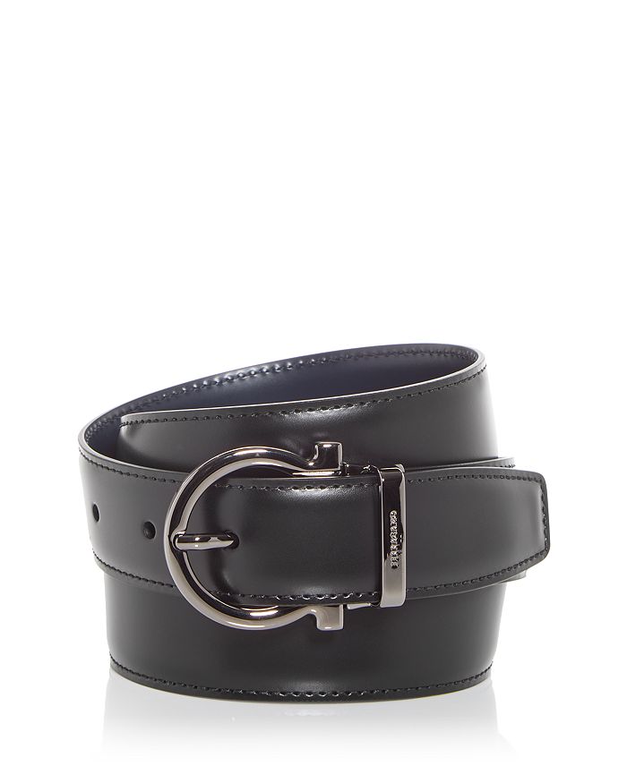 Ferragamo Men's Gancini Buckle Reversible Leather Belt | Bloomingdale's