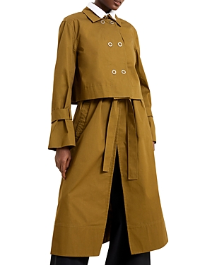 FRENCH CONNECTION FAYETTE THREE IN ONE TRENCH COAT