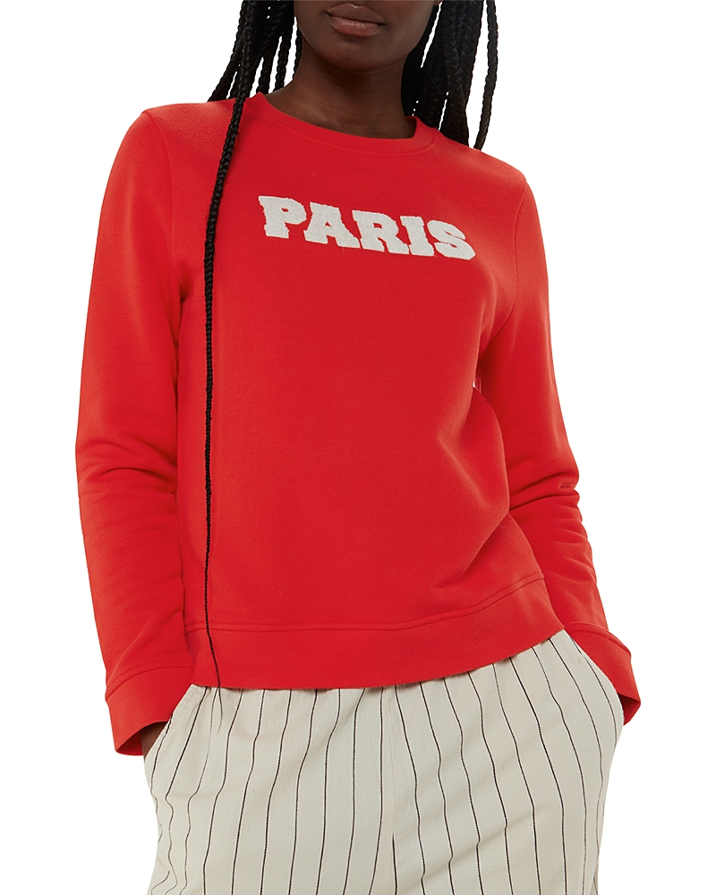 Whistles Cotton Crewneck Sweatshirt