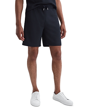 REISS MALINE DRAWSTRING TEXTURED SHORTS