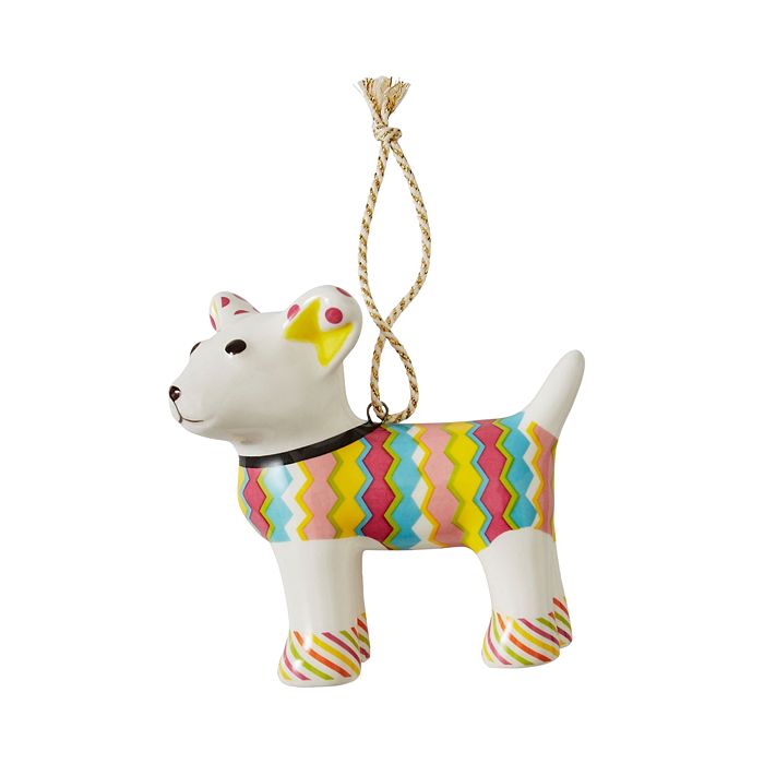 Spode Kit Kemp for Spode Tiffany Pooch Patchwork Ornament | Bloomingdale's