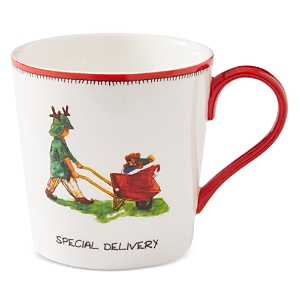 Spode Special Delivery Mug In White