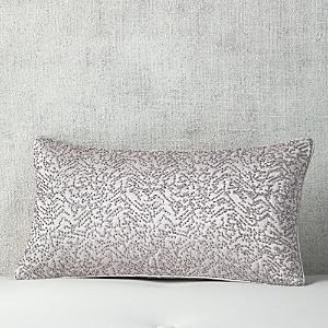 Hudson Park Collection Greystone Decorative Pillow, 12 X 22 - 100% Exclusive In Silver