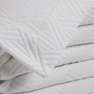 Cotton Geometrics Bedspread, King - Exclusive