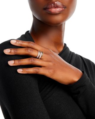 Diamond Wrap Ring in 14K Yellow Gold, 0.55 tcw