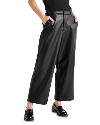 Splendid - Faux Leather Ankle Pants