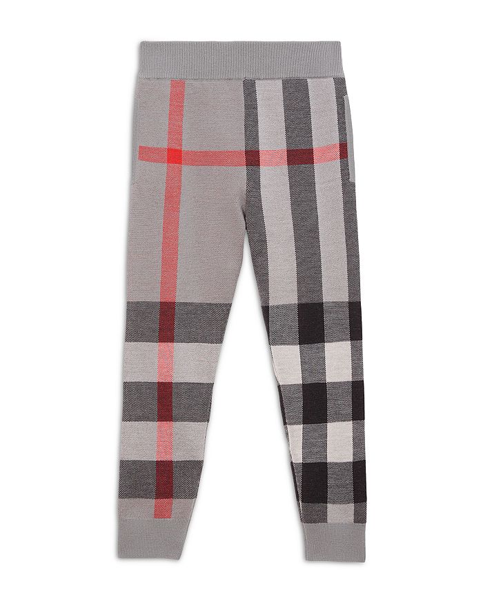 Women's Burberry Check Wool Pants by Burberry