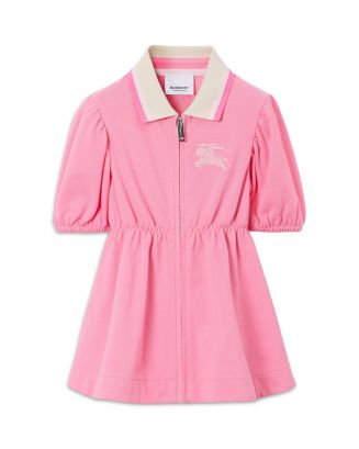 Burberry Girls' Alesea EKD Pique Polo Shirt Dress - Baby, Little Kid ...
