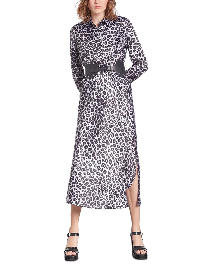 Silk Leopard Top Skirt