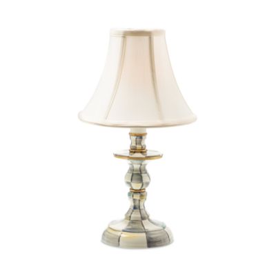 Mackenzie-Childs - Sterling Check Candlestick Table Lamp