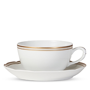 Bernardaud Pompadour Tea Cup and Saucer