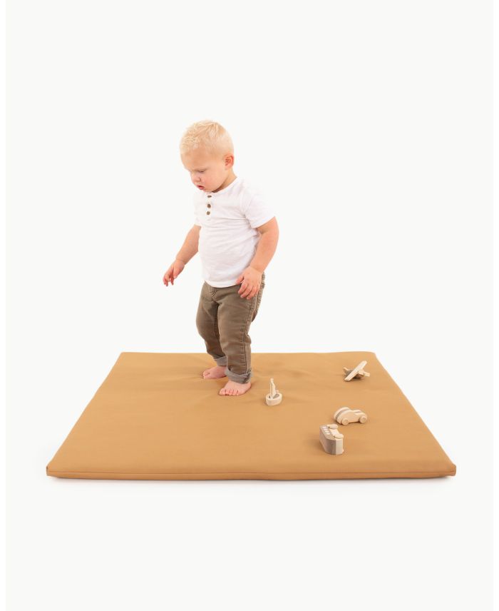 Ivory Square Padded Play Mat
