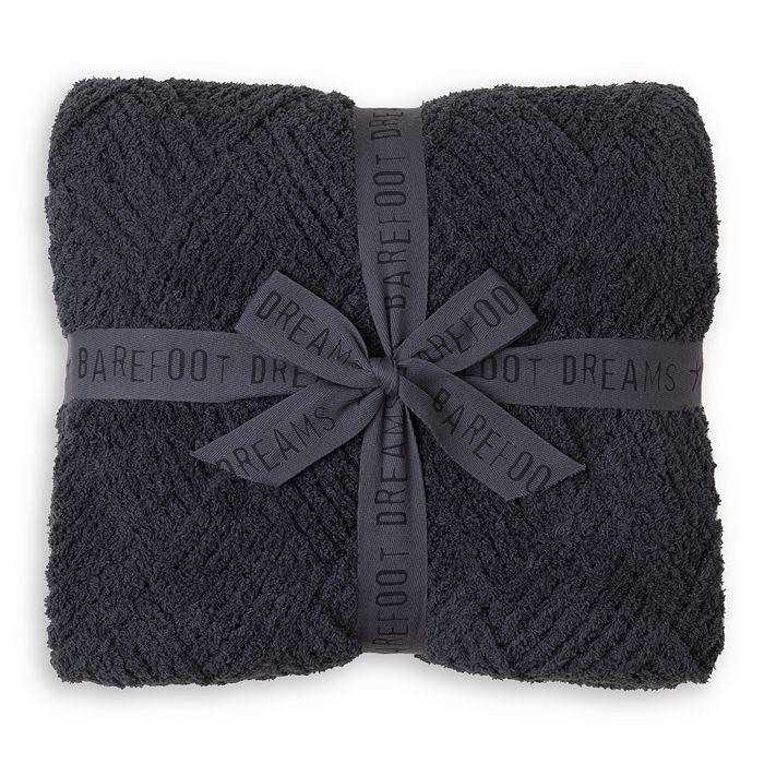 BAREFOOT DREAMS Cozychic Diamond Weave Blanket Bloomingdale's