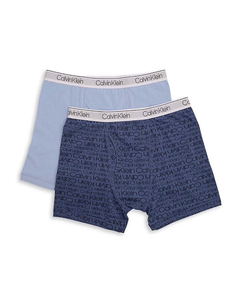 Calvin Klein Kids Boys' Boxer Briefs, 2 Pack - Big Kid