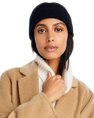 C by Bloomingdale's Cashmere - Ribbed Knit Cashmere Headband - Exclusive