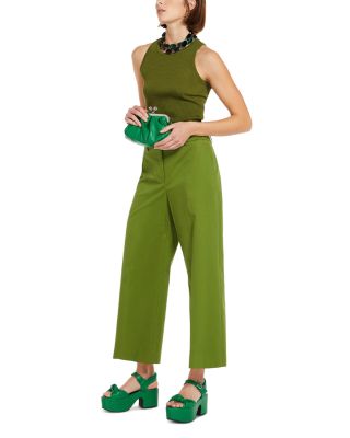 Weekend Max Mara Urial Cropped Wide Leg Trousers