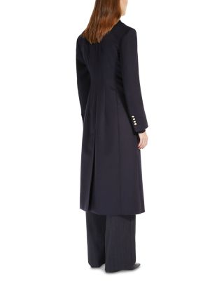 Max Mara Studio Carabo Wool Double Breasted Coat