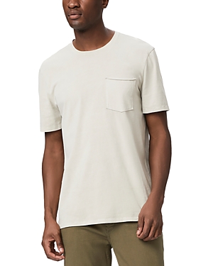 Paige Ramirez Pocket Tee In London Fog