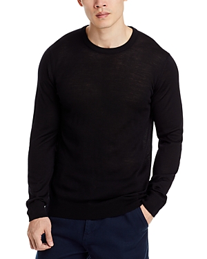 Shop Nn07 New Barca Crewneck Wool Sweater In Black