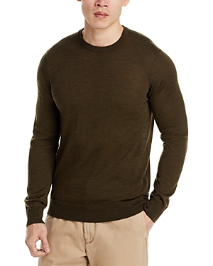Shop Nn07 New Barca Crewneck Wool Sweater In Dark Green