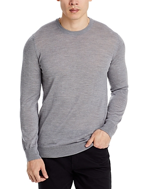 Shop Nn07 New Barca Crewneck Wool Sweater In Medium Gray
