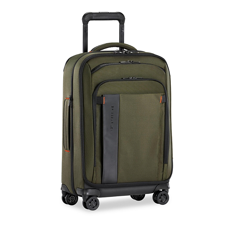 Briggs & Riley Zdx 22 Carry-on Expandable Spinner Suitcase In Hunter